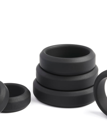 Kings Fitting Silicone Penis Ring 6 Pack
